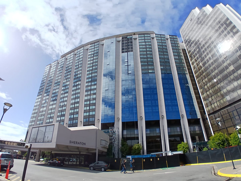 Hotel Sheraton Buenos Aires - CARPEAL Building Hotel Sheraton Buenos Aires - CARPEAL Building